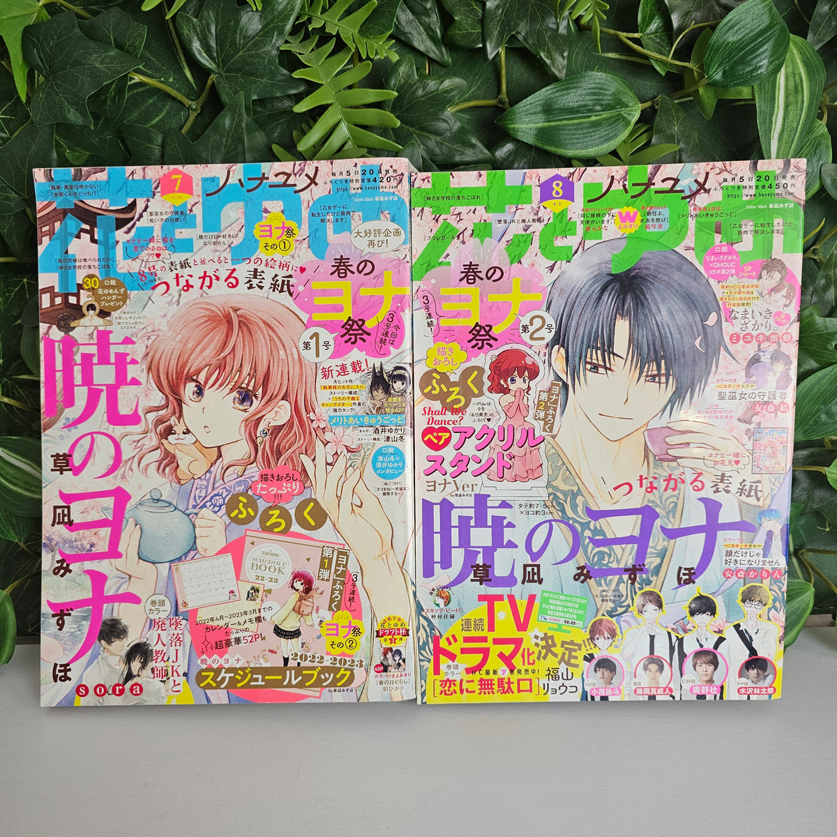 Hana to Yume n°7+8 (2022) (Akatsuki no Yona)