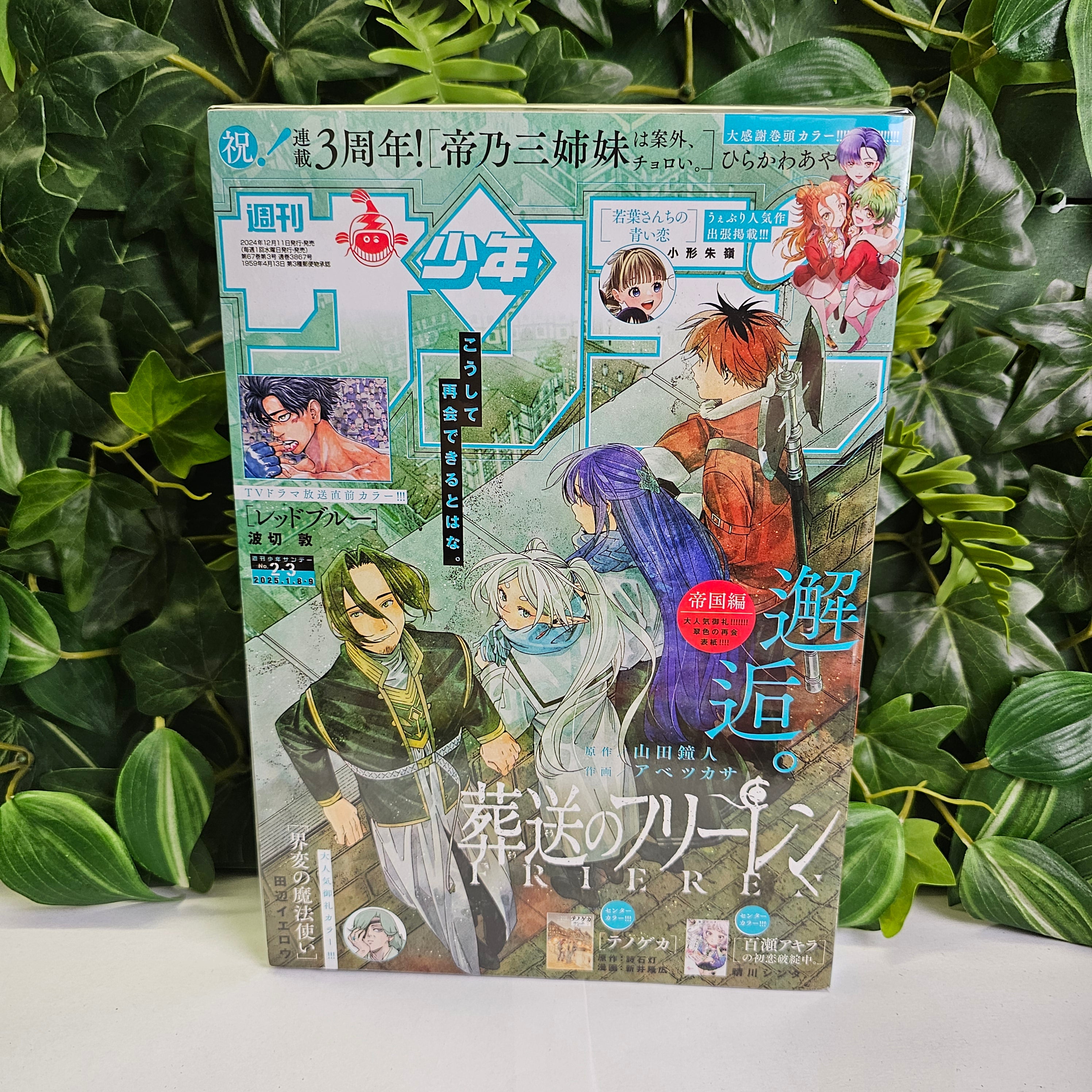 Weekly Shonen Sunday n°2-3 (2025) (Frieren)