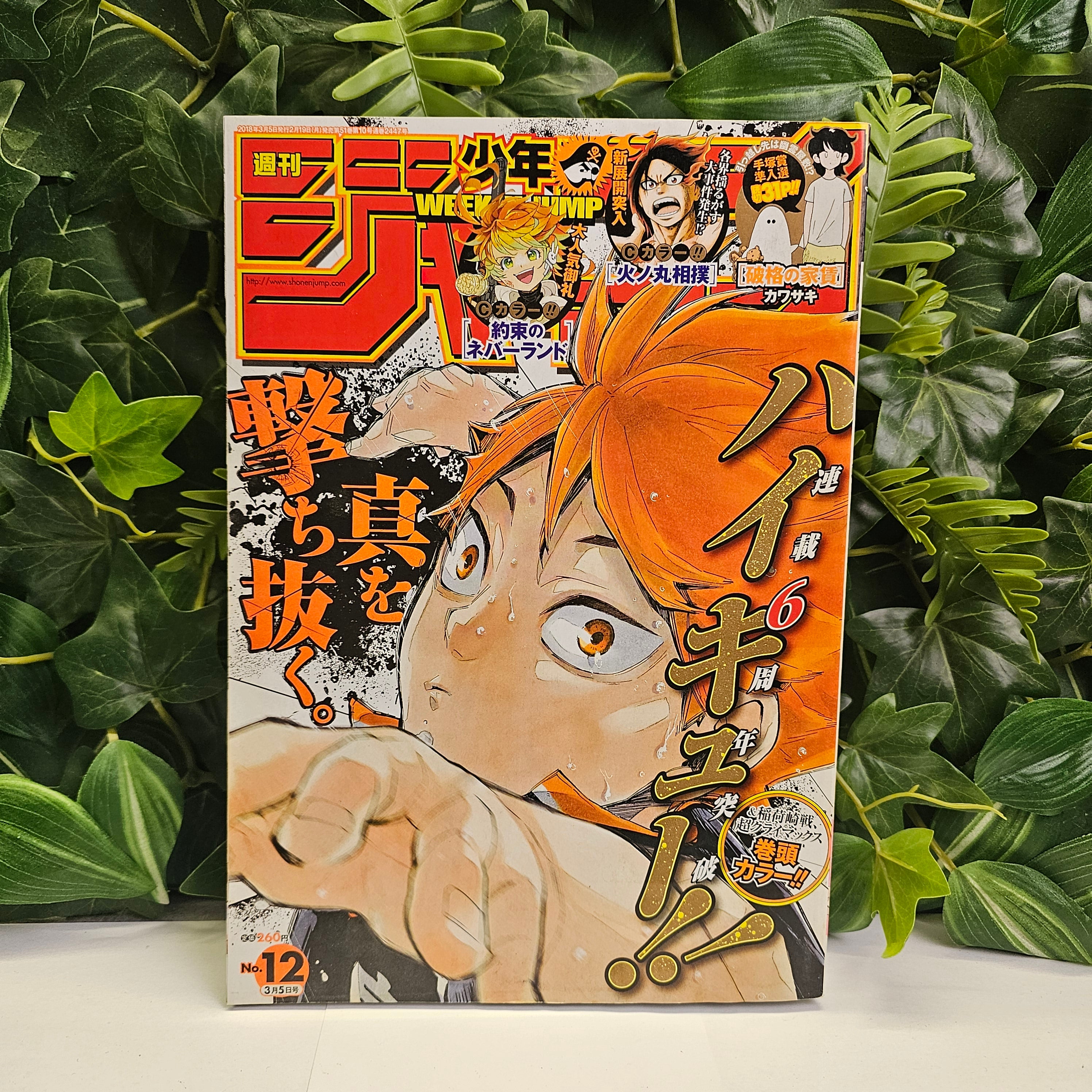 Weekly Shonen Jump n°12 (2018)