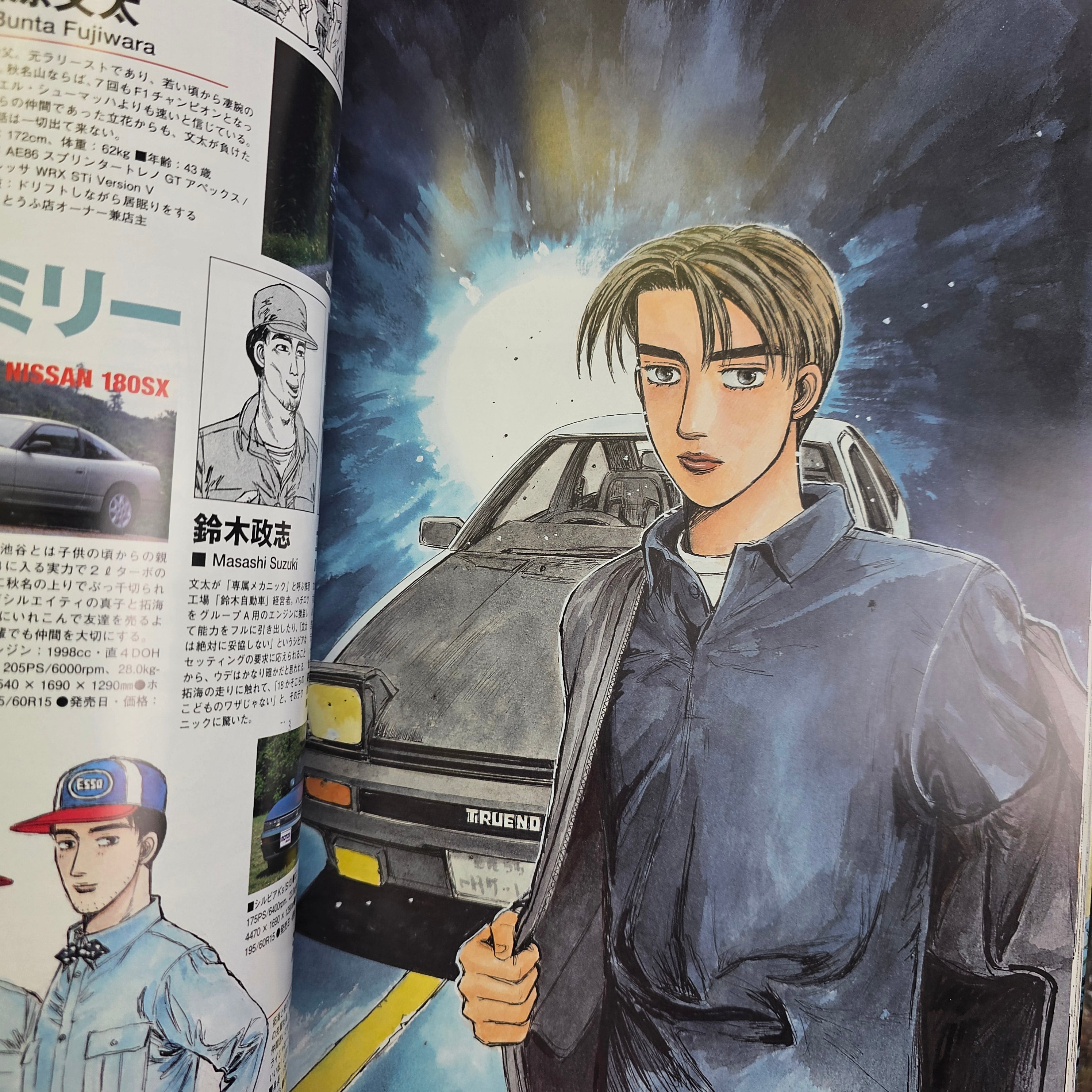Artbook / Mook - Initial D Shuichi Shigeno 2&4 Chronicles