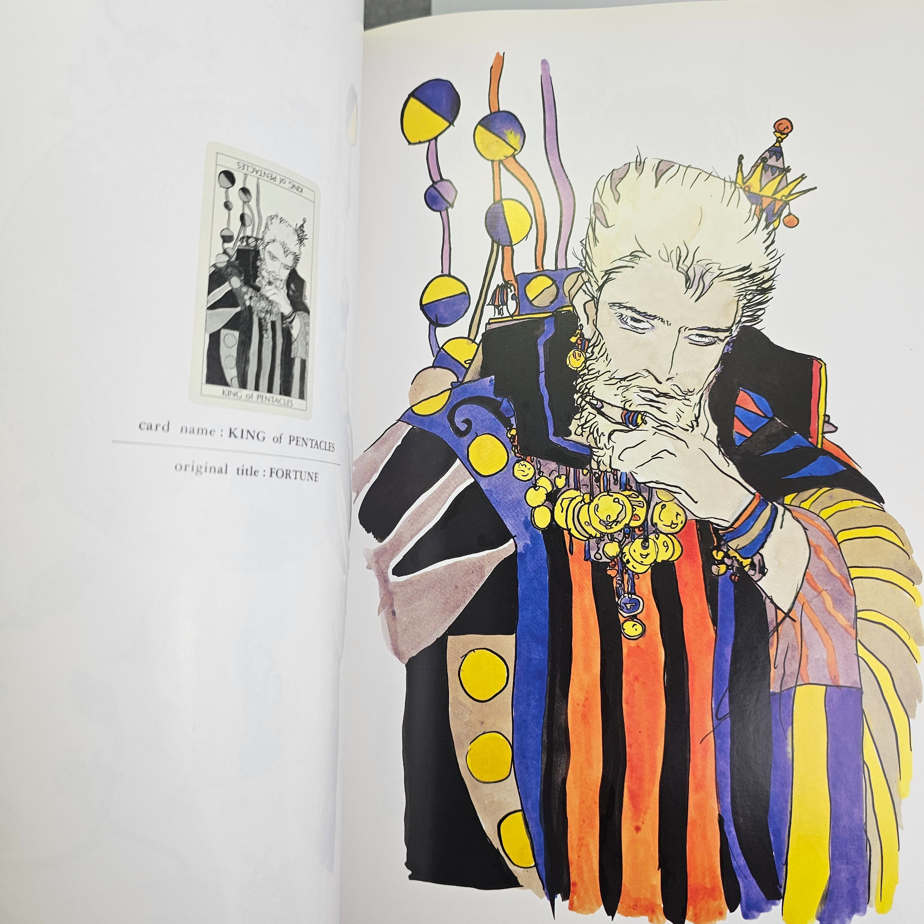 Yoshitaka Amano - Tarot Card (artbook) (1991)