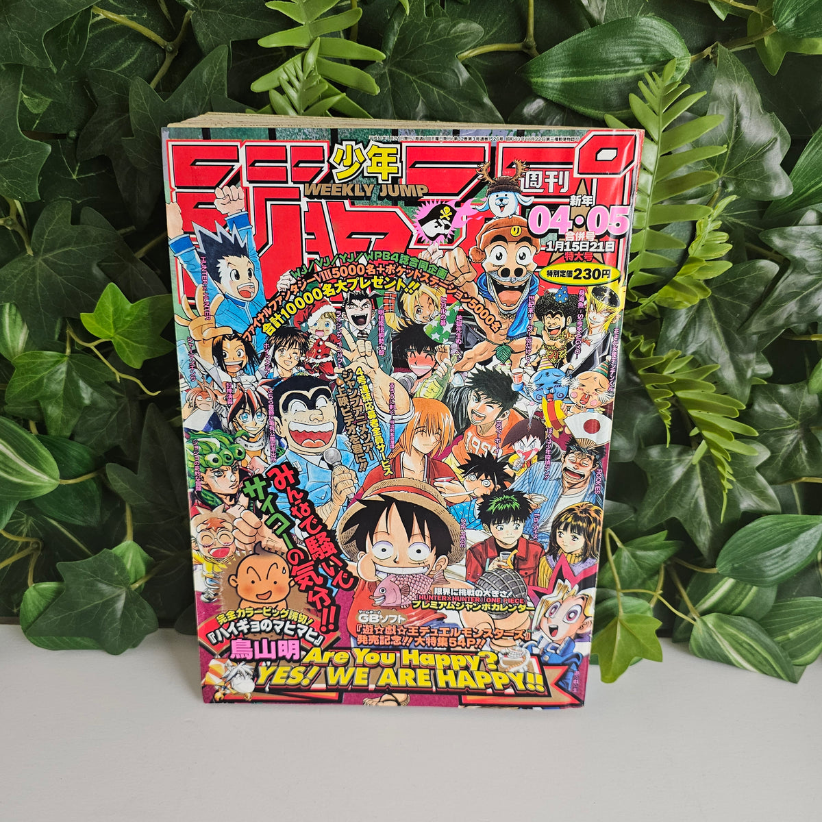 Weekly Shonen Jump n°4-5 (1999) (One Piece JUMBO calendar)