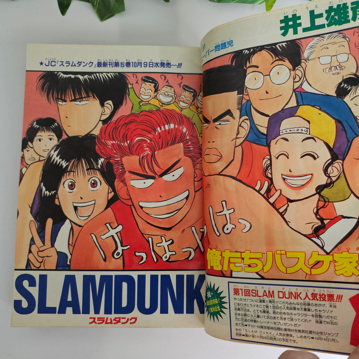 Weekly Shonen Jump n°43 (1991) (Slam Dunk)
