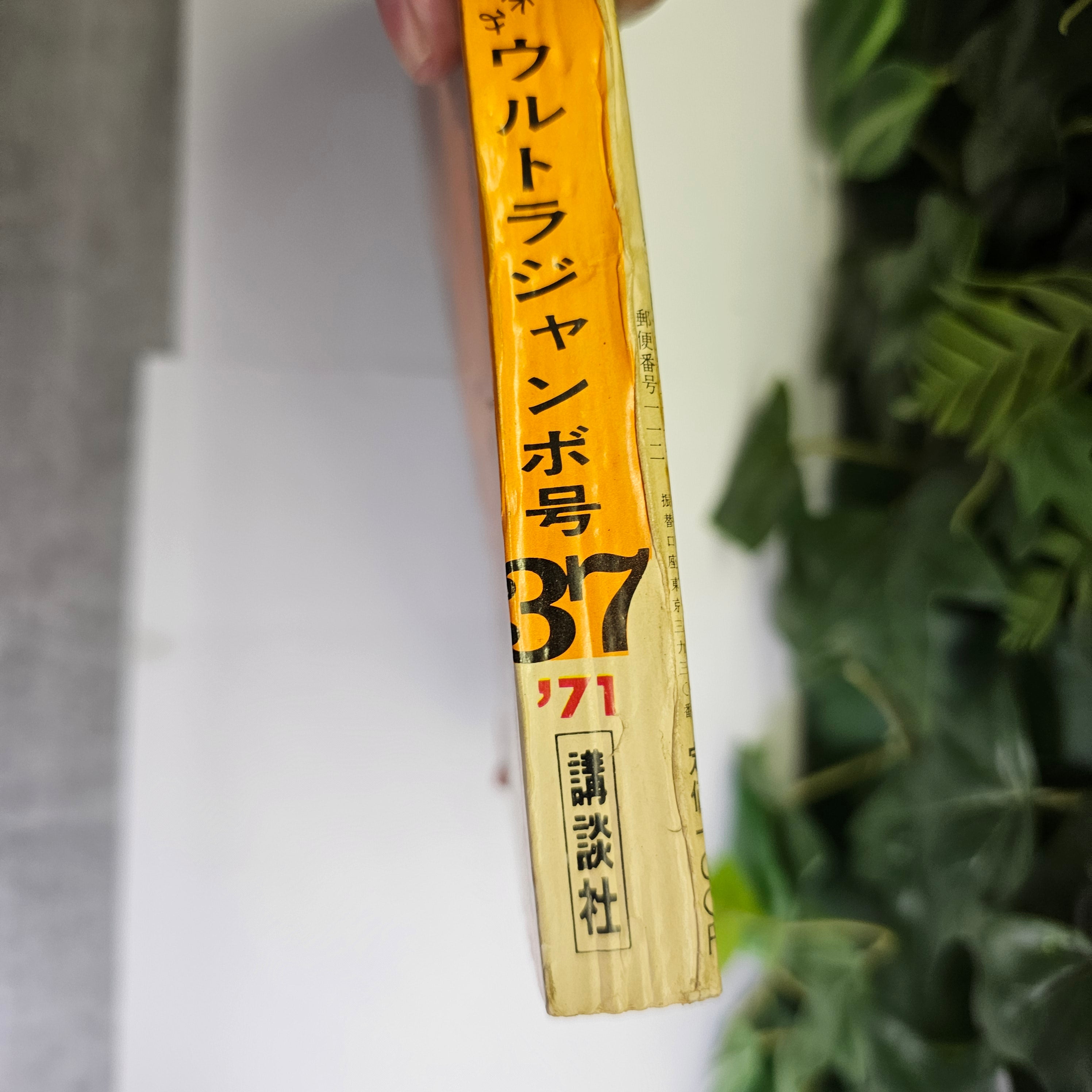 Weekly Shonen Magazine n°37 (1971)