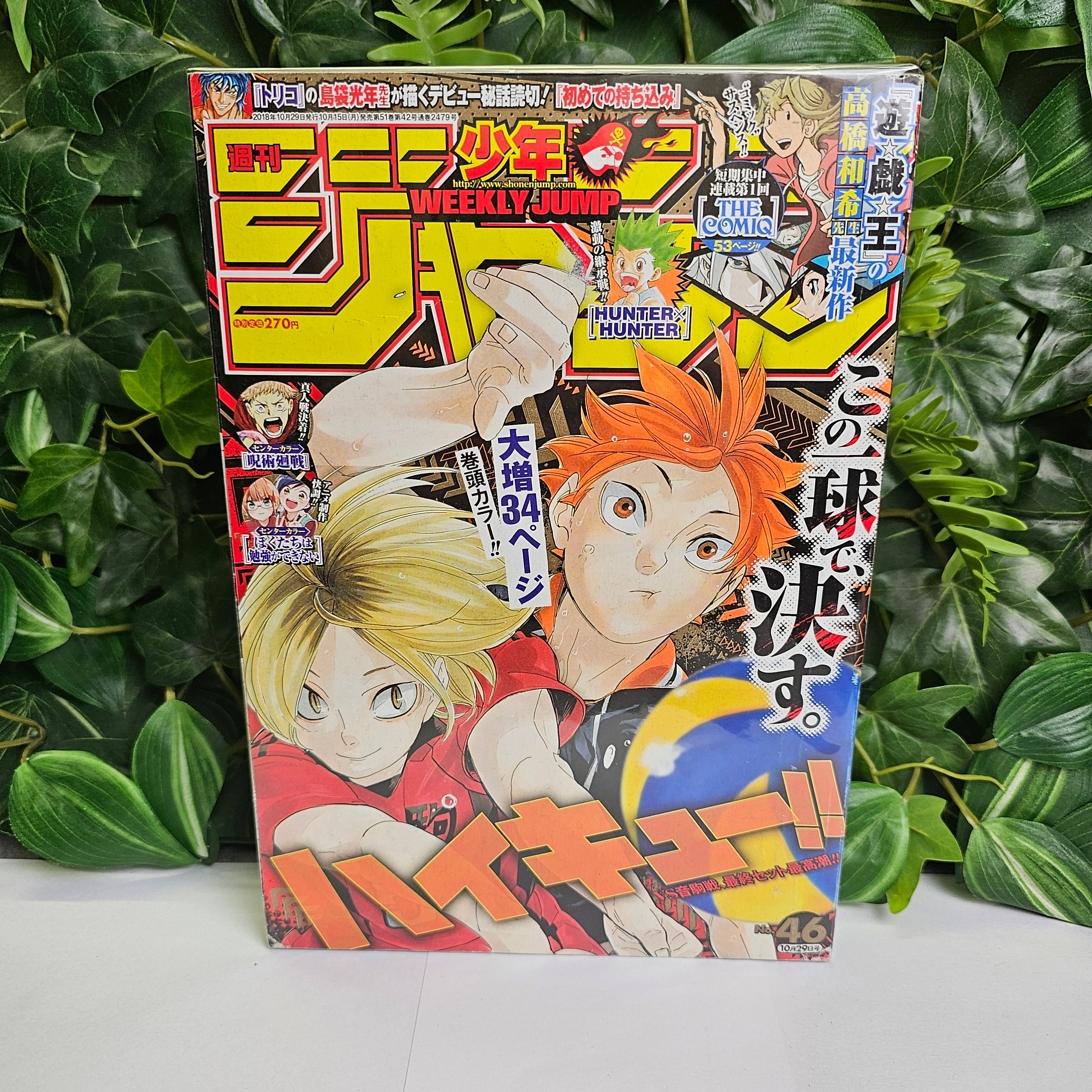 Weekly Shonen Jump n°46 (2018) (Haikyu!!)