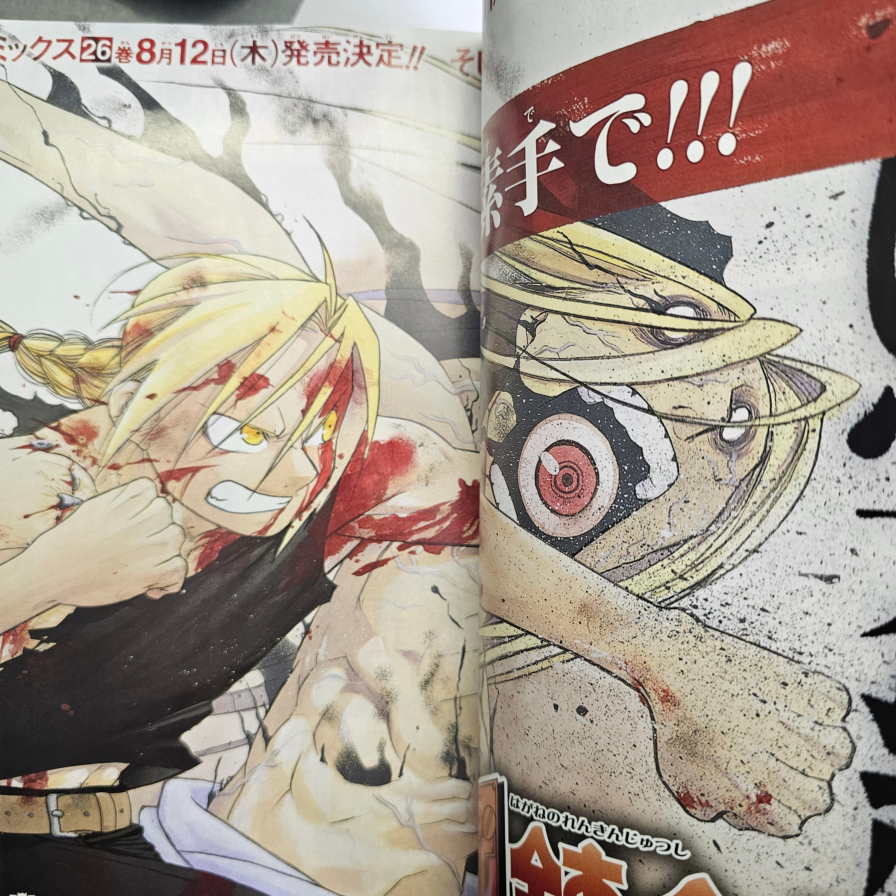 Monthly Shonen Gangan n°7 (2010) (Fullmetal Alchemist)