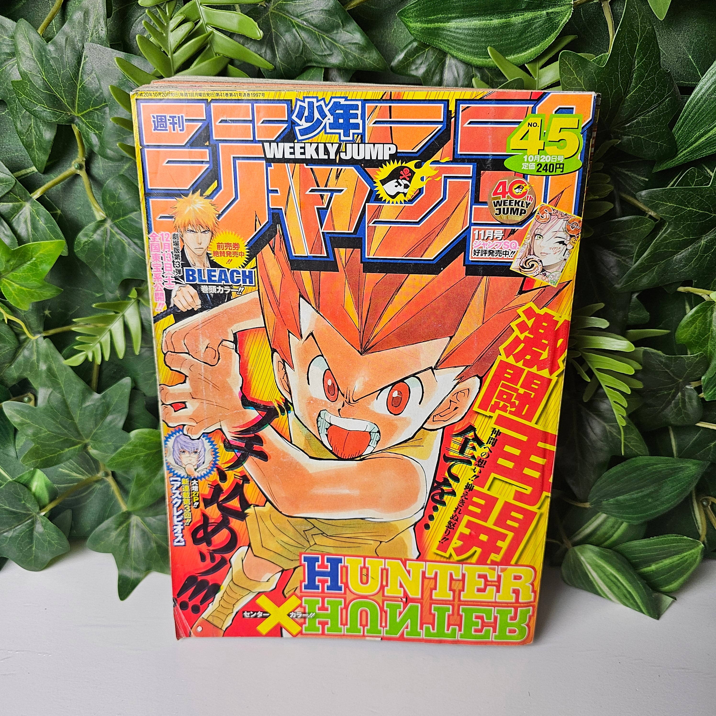 Weekly Shonen Jump n°45 (2008) (Hunter x Hunter)