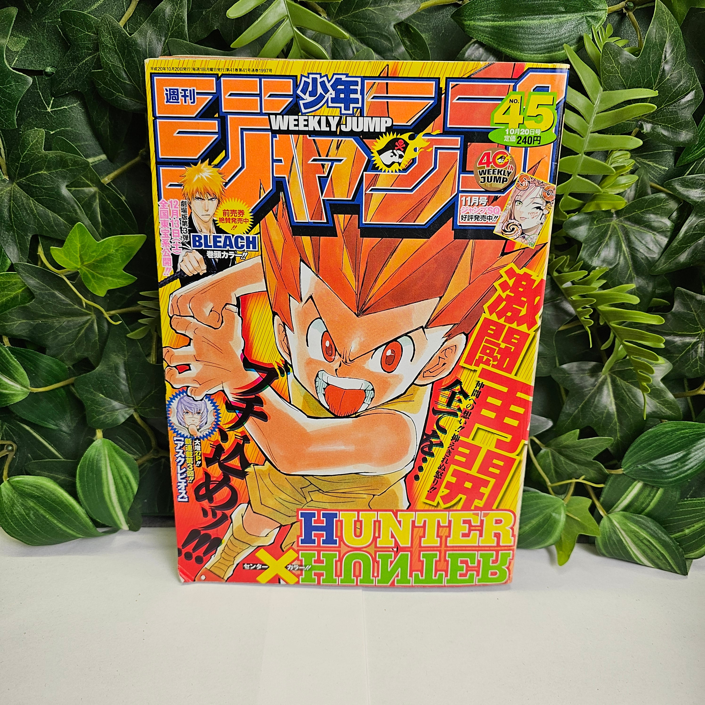 Weekly Shonen Jump n°45 (2008) (Hunter x Hunter)