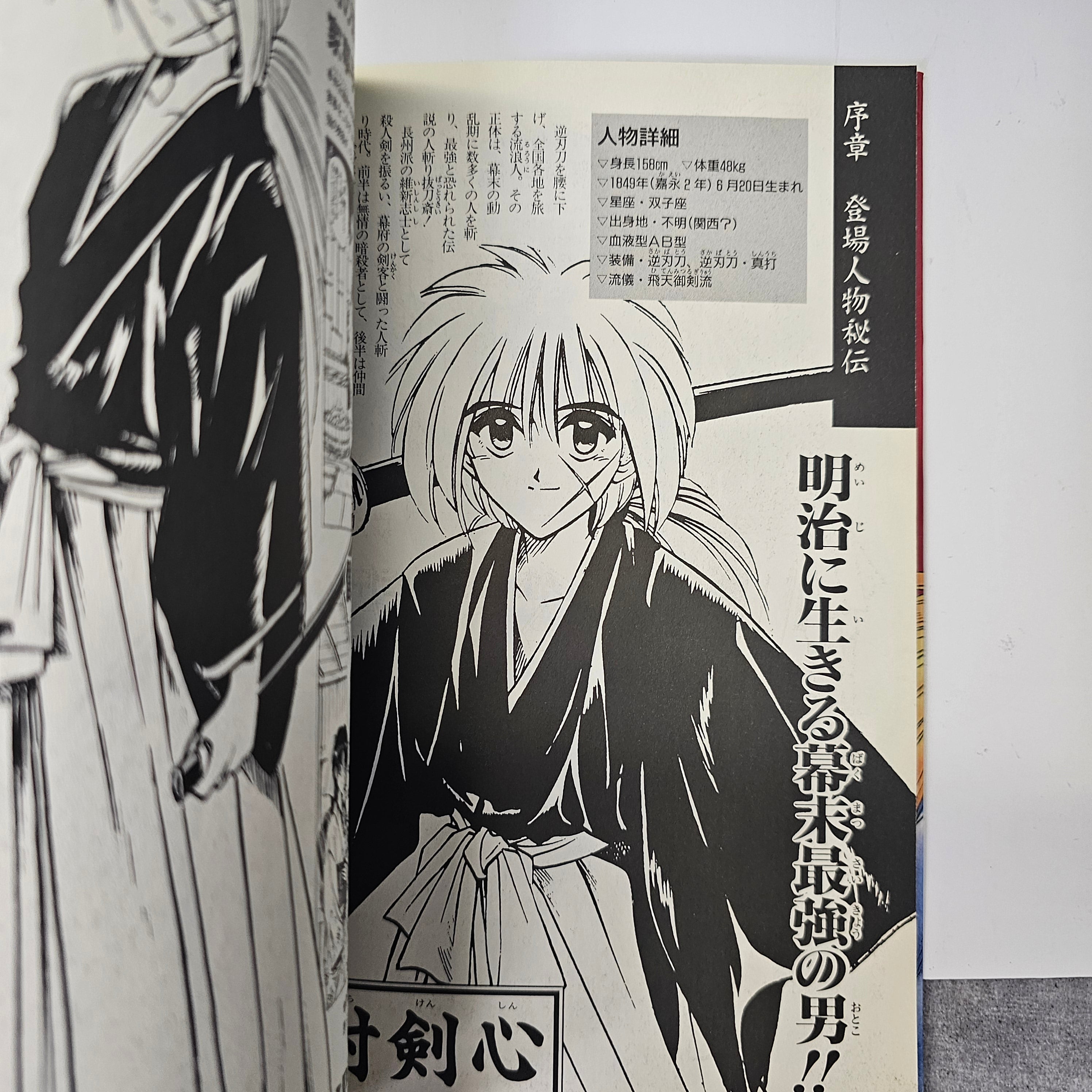 Character Book - Kenshin Le Vagabond