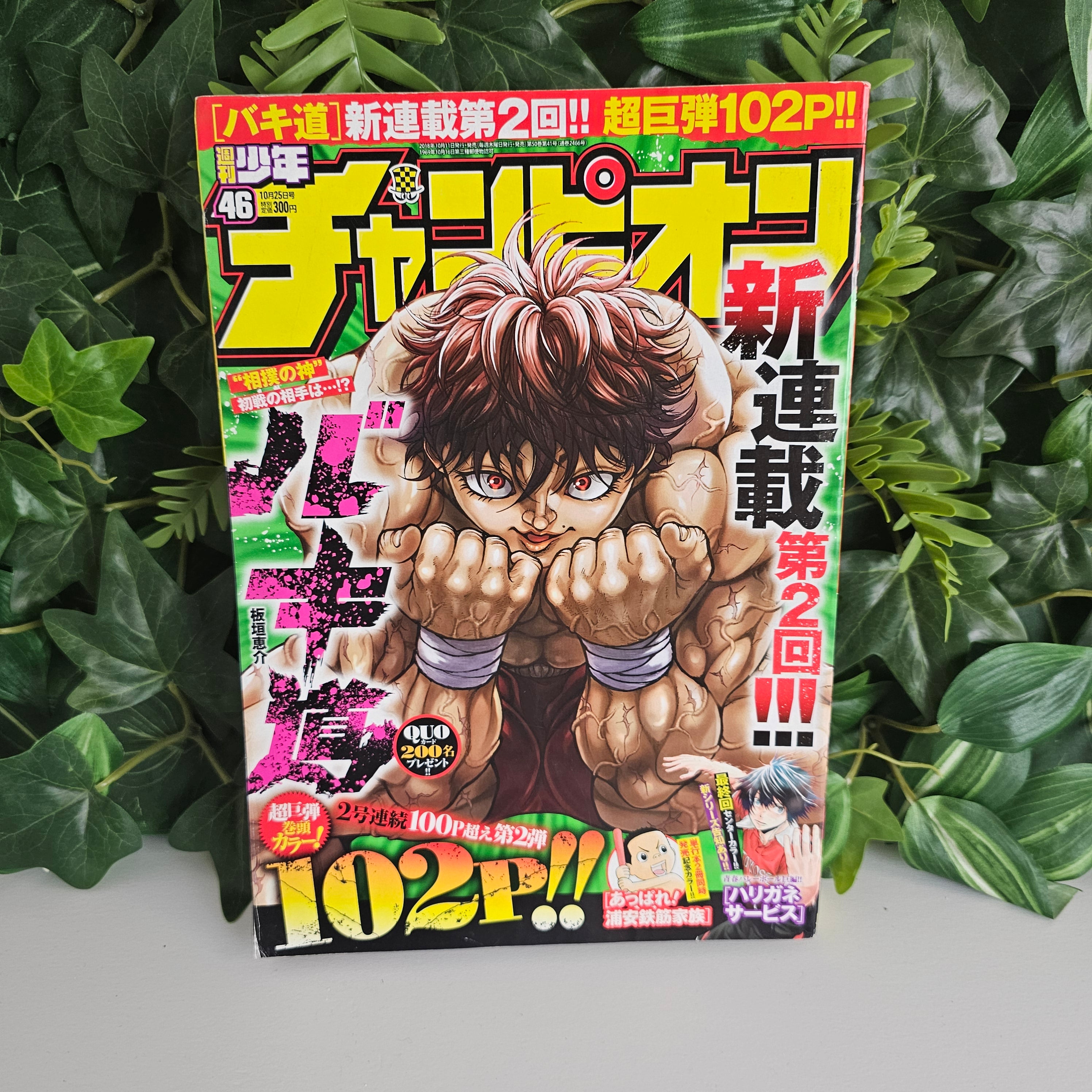 Weekly Shonen Champion n°46 (2018) (Baki)