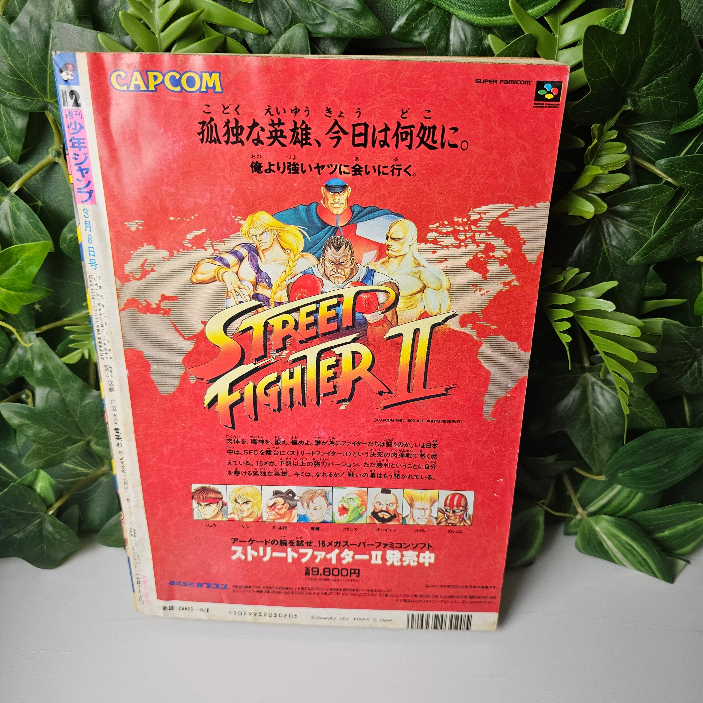 Weekly Shonen Jump n°12 (1993) (Yu Yu Hakusho) (Chapitre colo Dragon Ball)