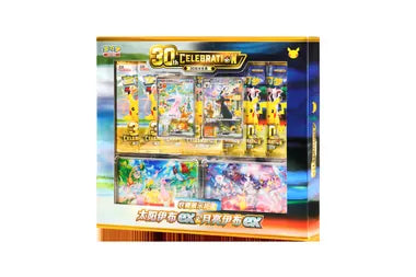 Coffret Pokémon 30 ans Mentali & Noctali – Chinois simplifié