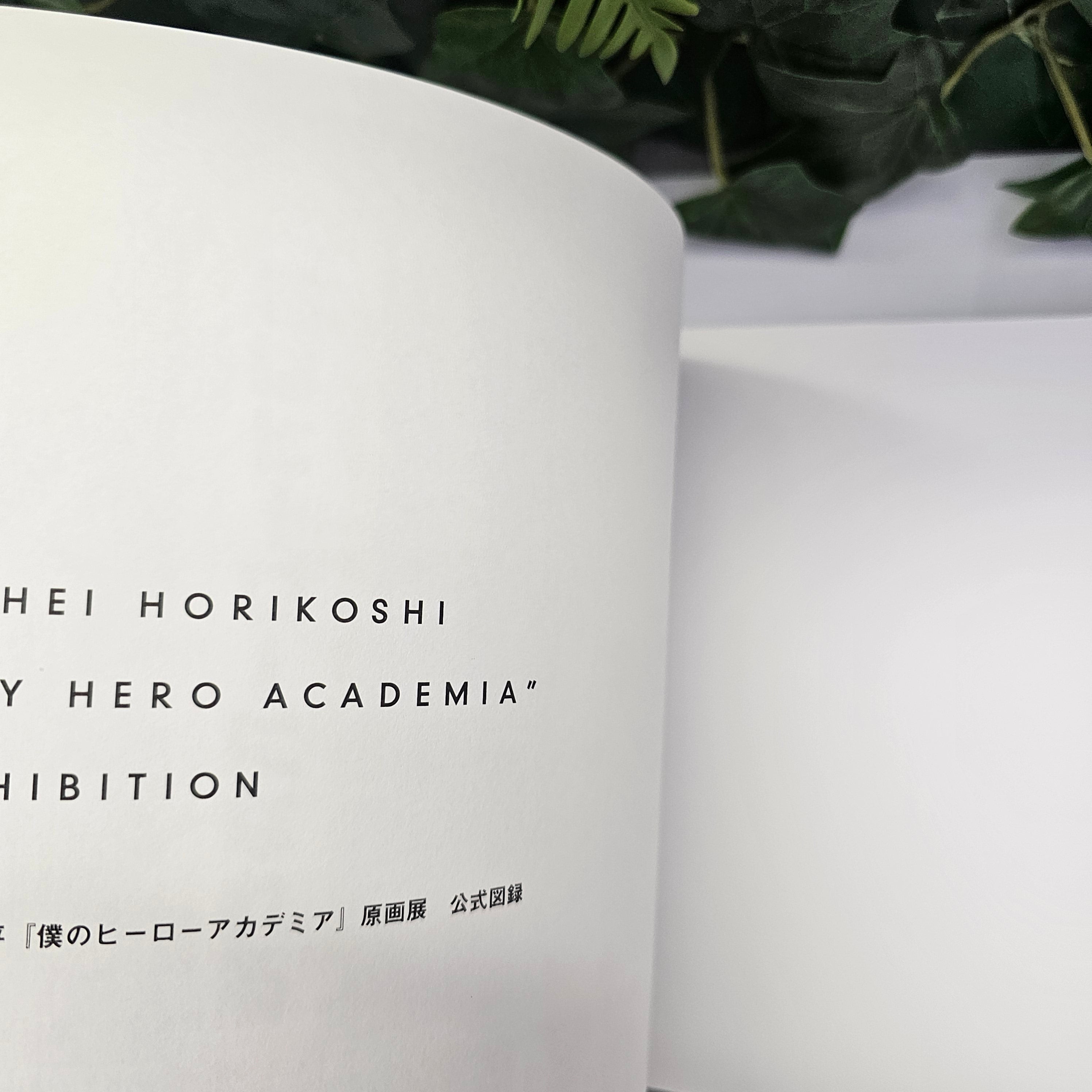 My Hero Academia Original Art Exhibition - Catalogue Officiel