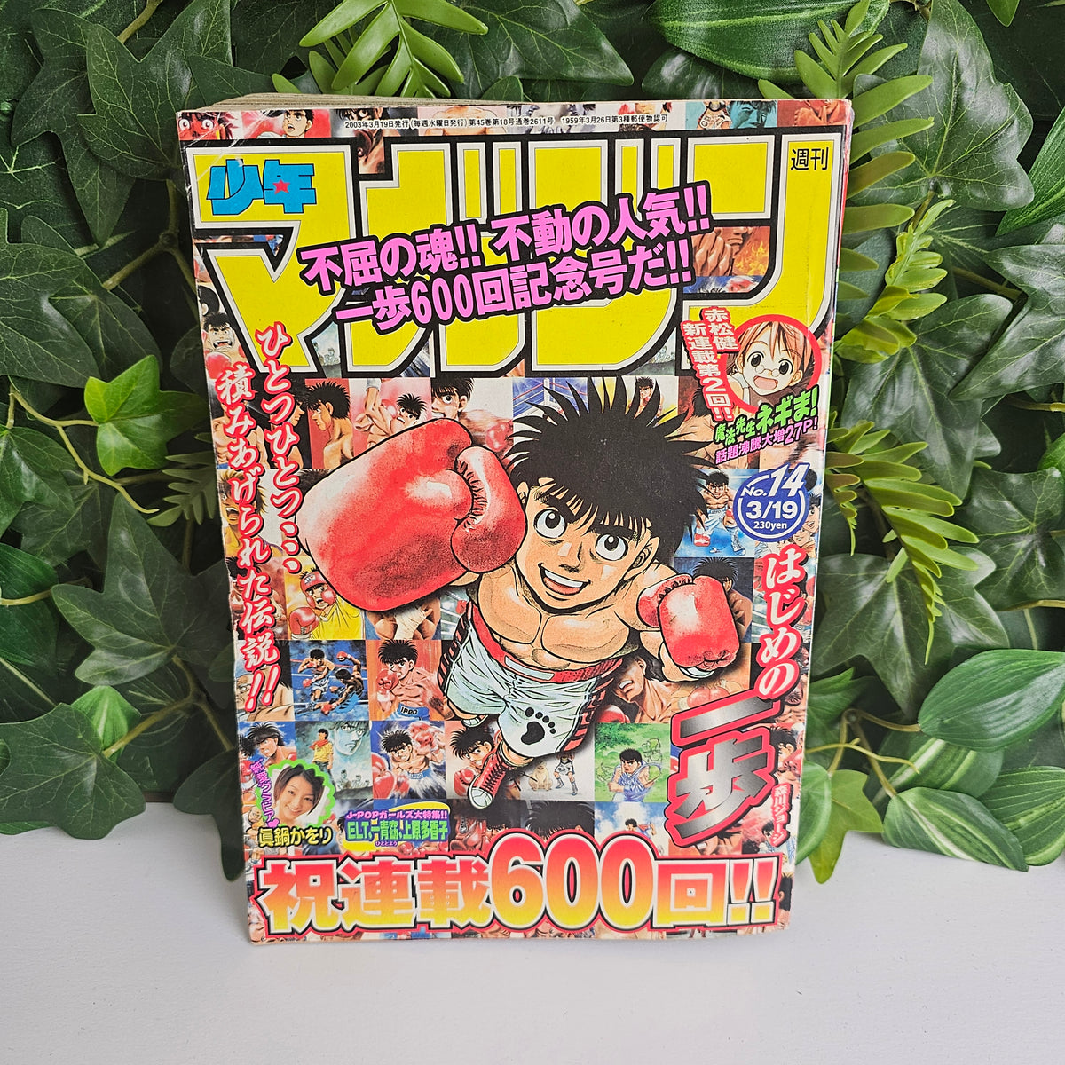 Weekly Shonen Magazine n°14 (2003) (Hajime No Ippo)