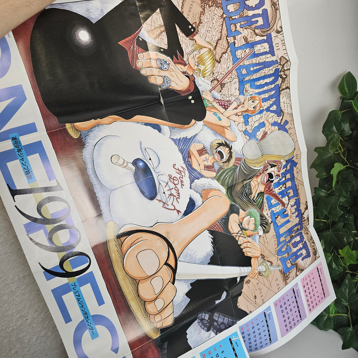 Weekly Shonen Jump n°4-5 (1999) (One Piece JUMBO calendar)