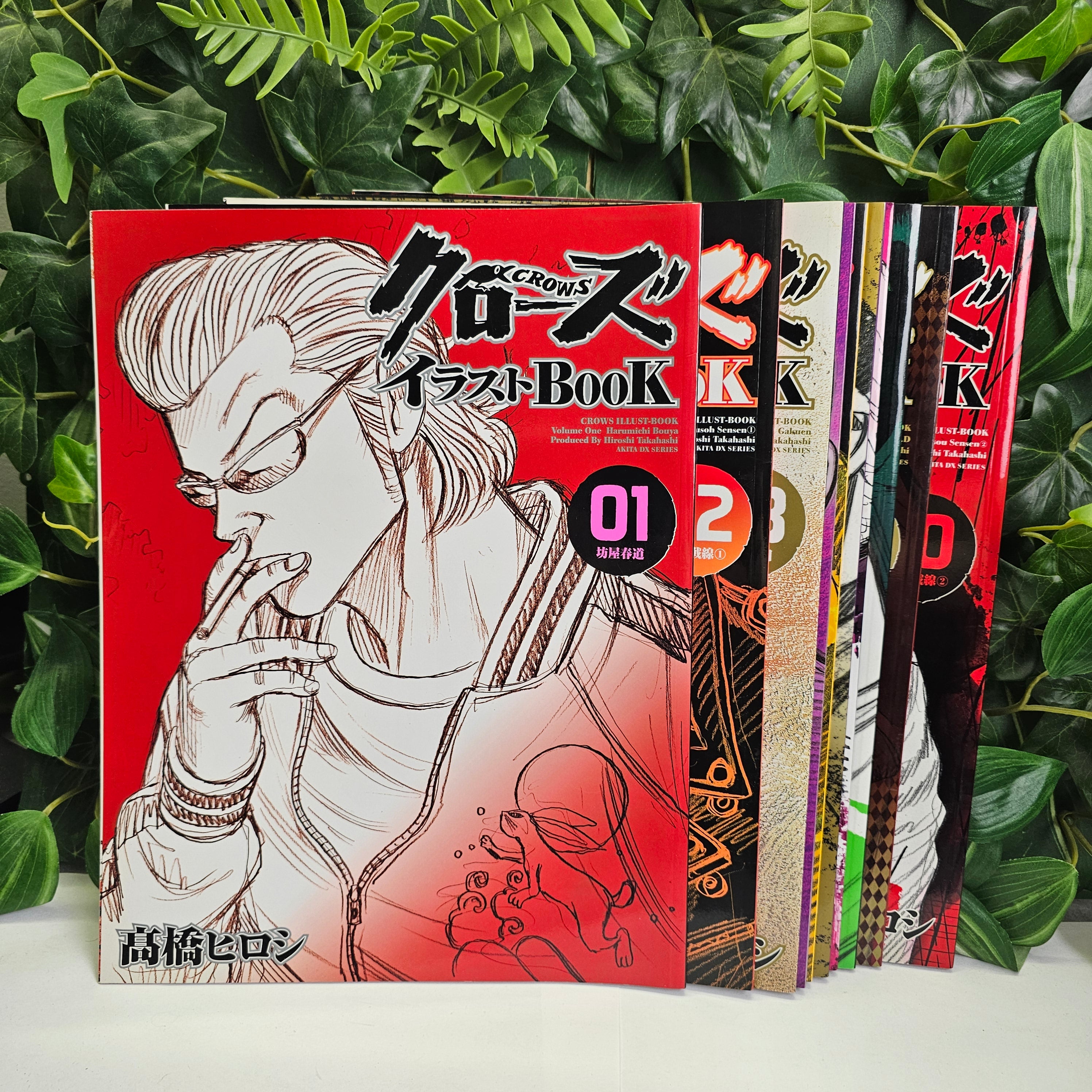 Intégrale Artbooks Crows 1 à 10